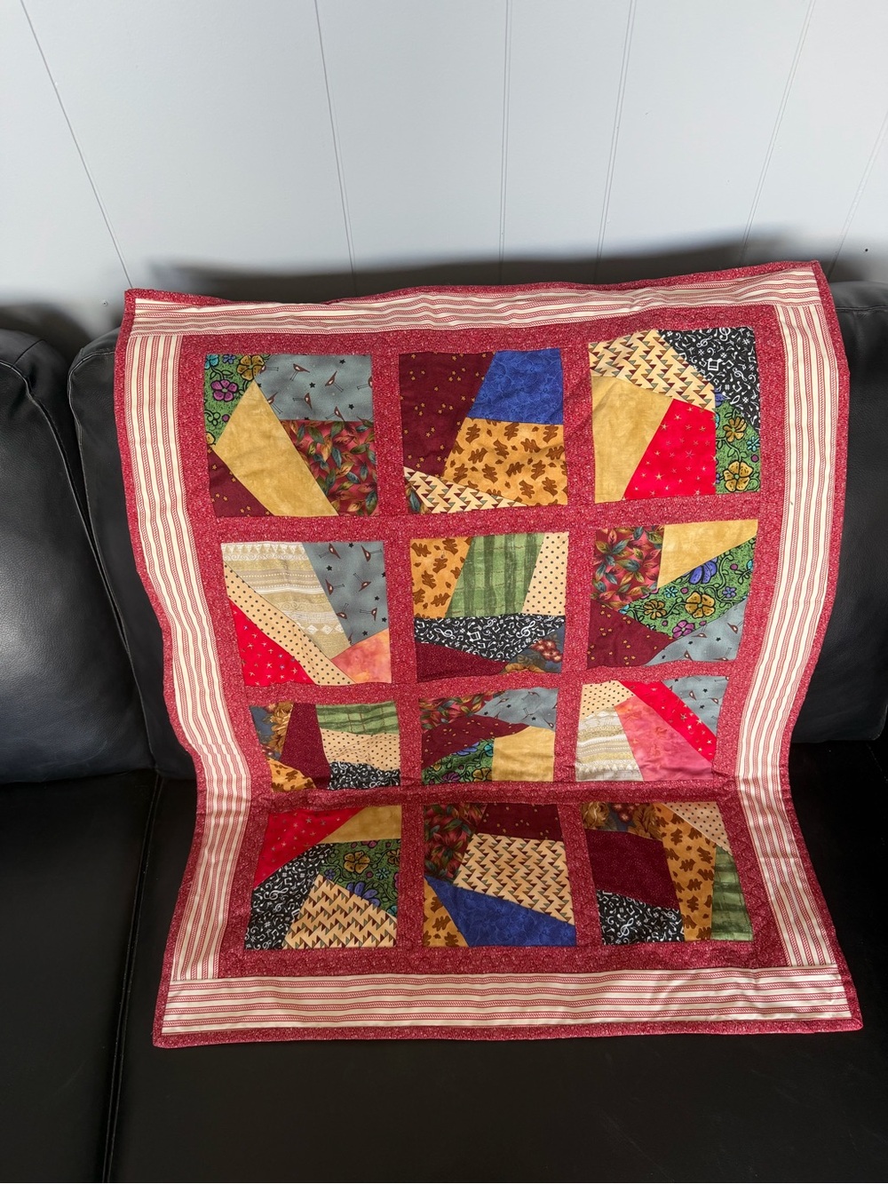 Handmade Patchwork Baby Quilt